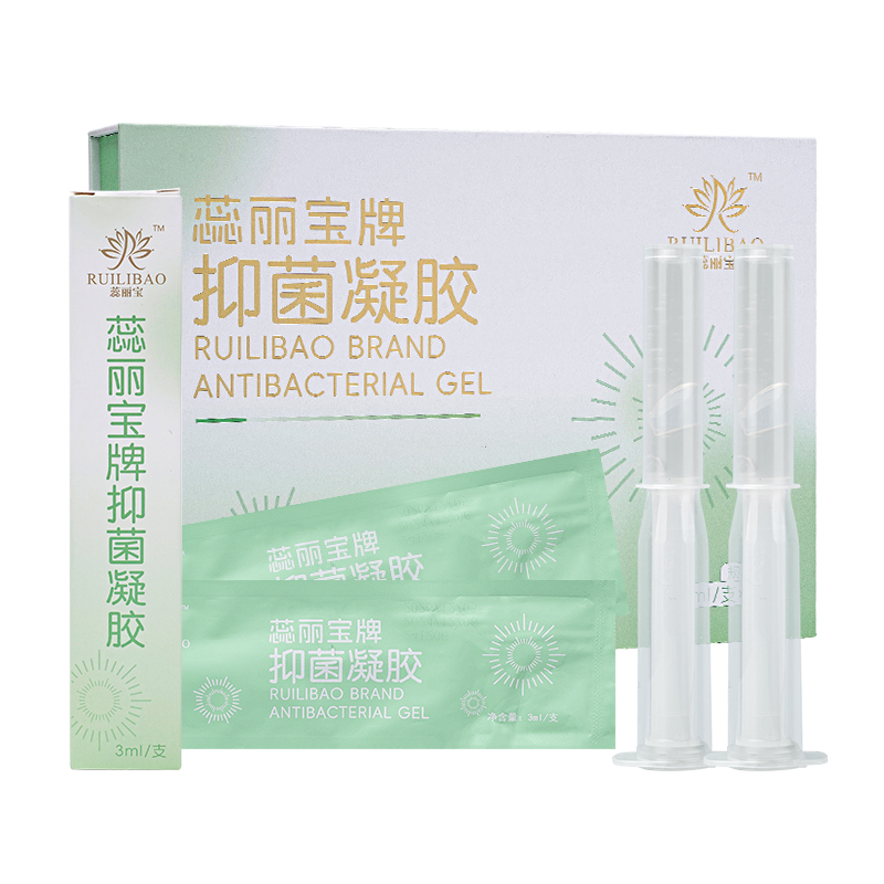 抑制霉菌滴虫蕊丽宝抑菌凝胶 绿色套盒装